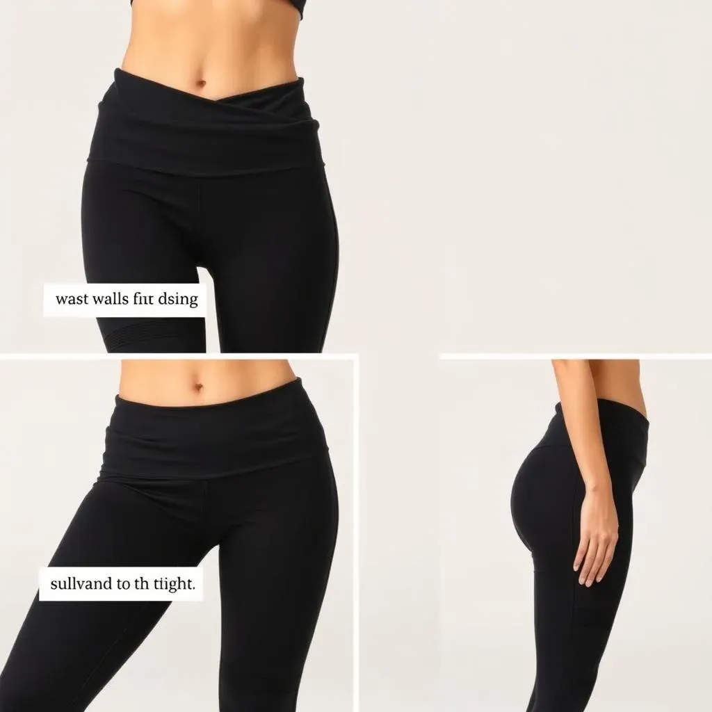 Addressing Fit Issues and Common Questions About Yoga Pants with Fold Over Waist