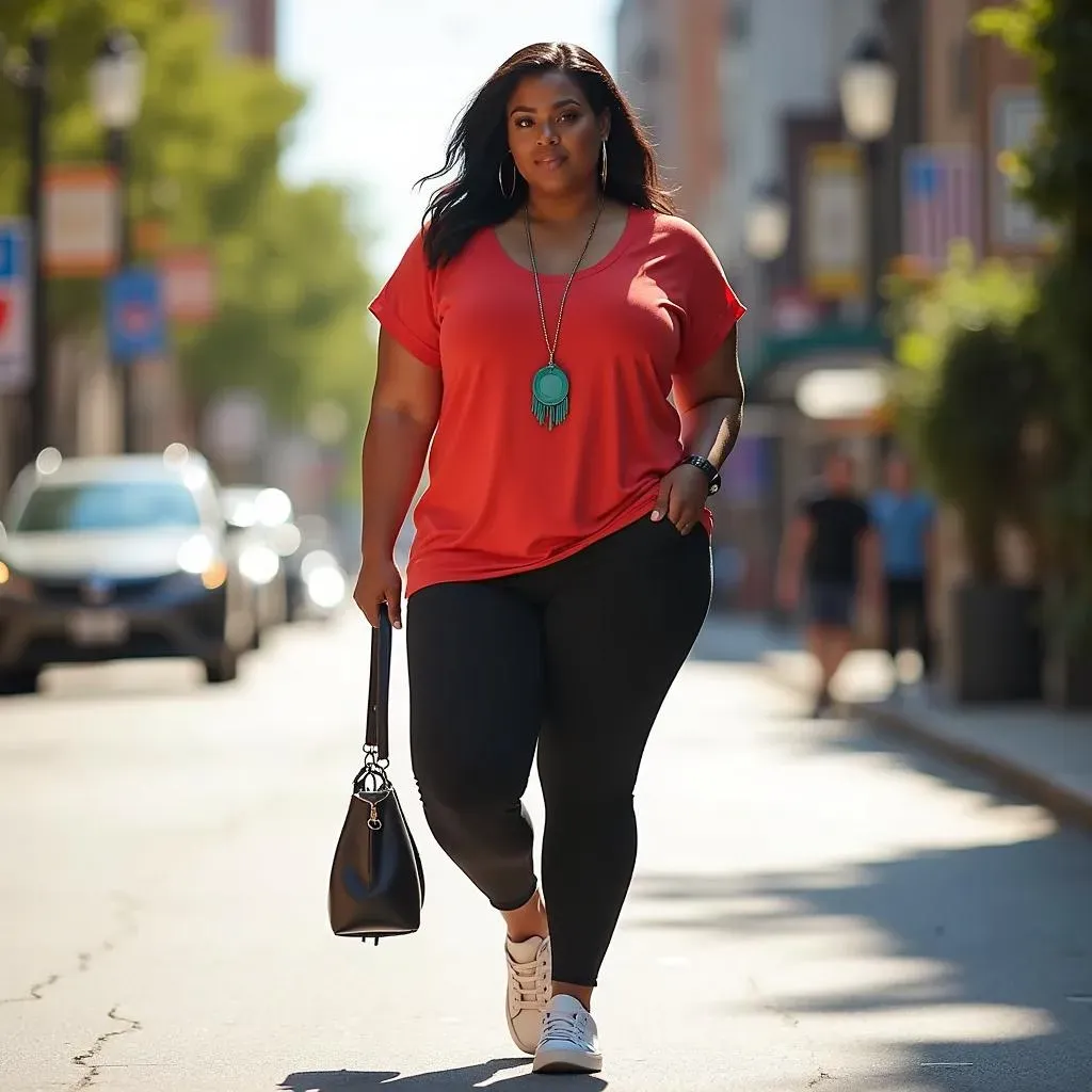 Beyond the Basics: Accessorizing Your Big W Yoga Pants Plus Size Outfit