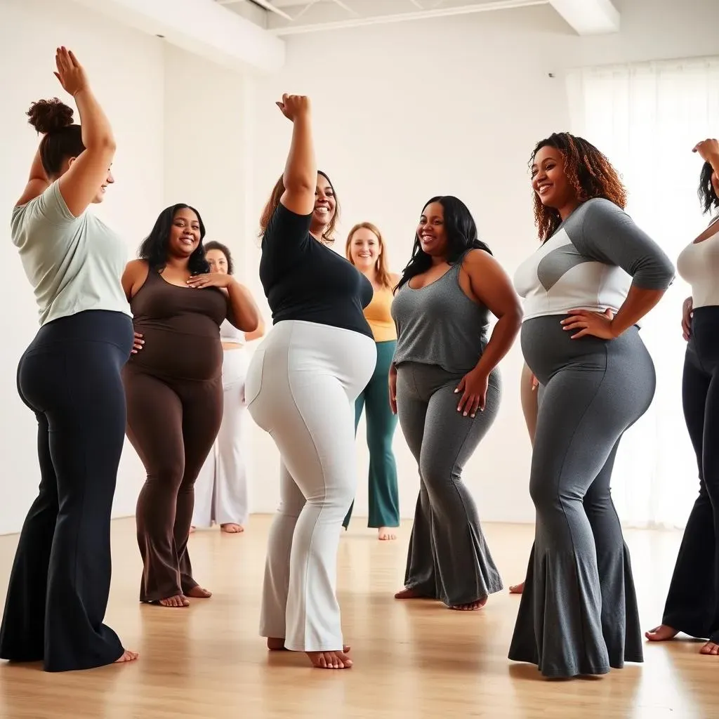 Choosing the Right Flare Plus Size Yoga Pants for Your Body