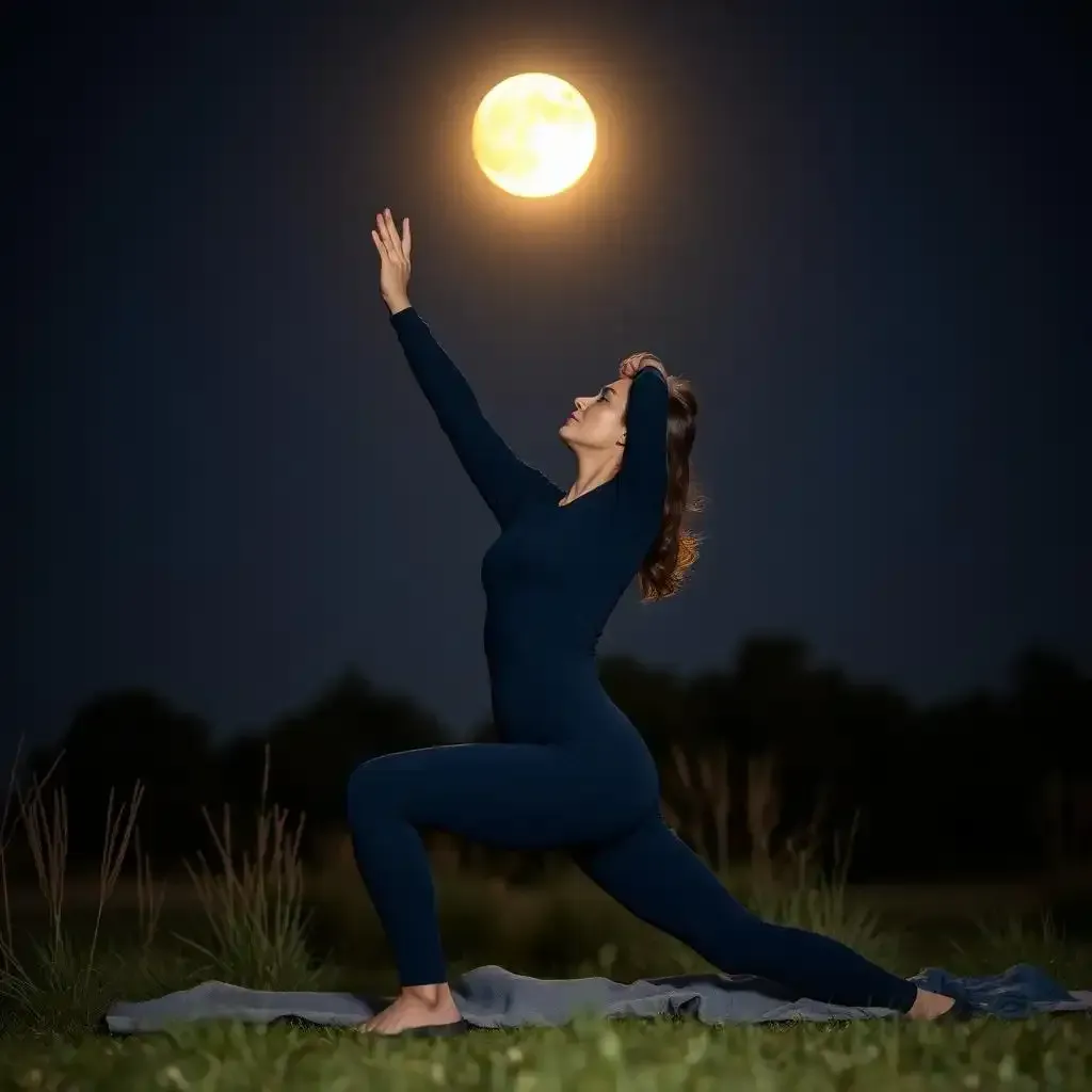 Night Yoga Outfit Ideas Using Yoga Pants