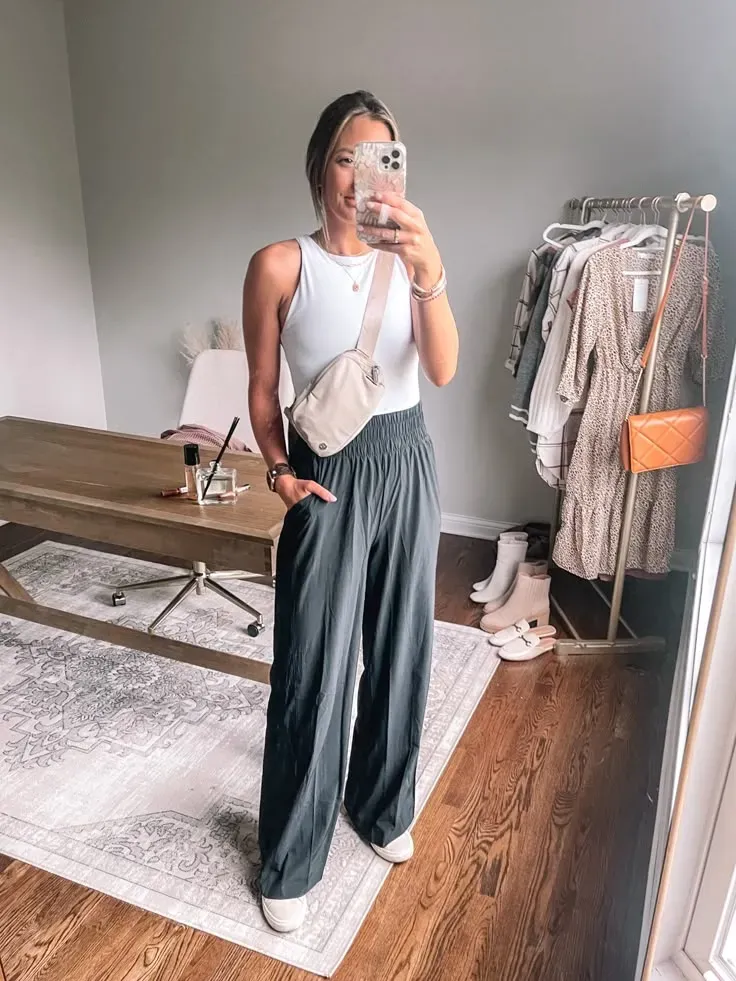 Starting Strong: Crafting Your First Wide Leg Yoga Pants Outfit