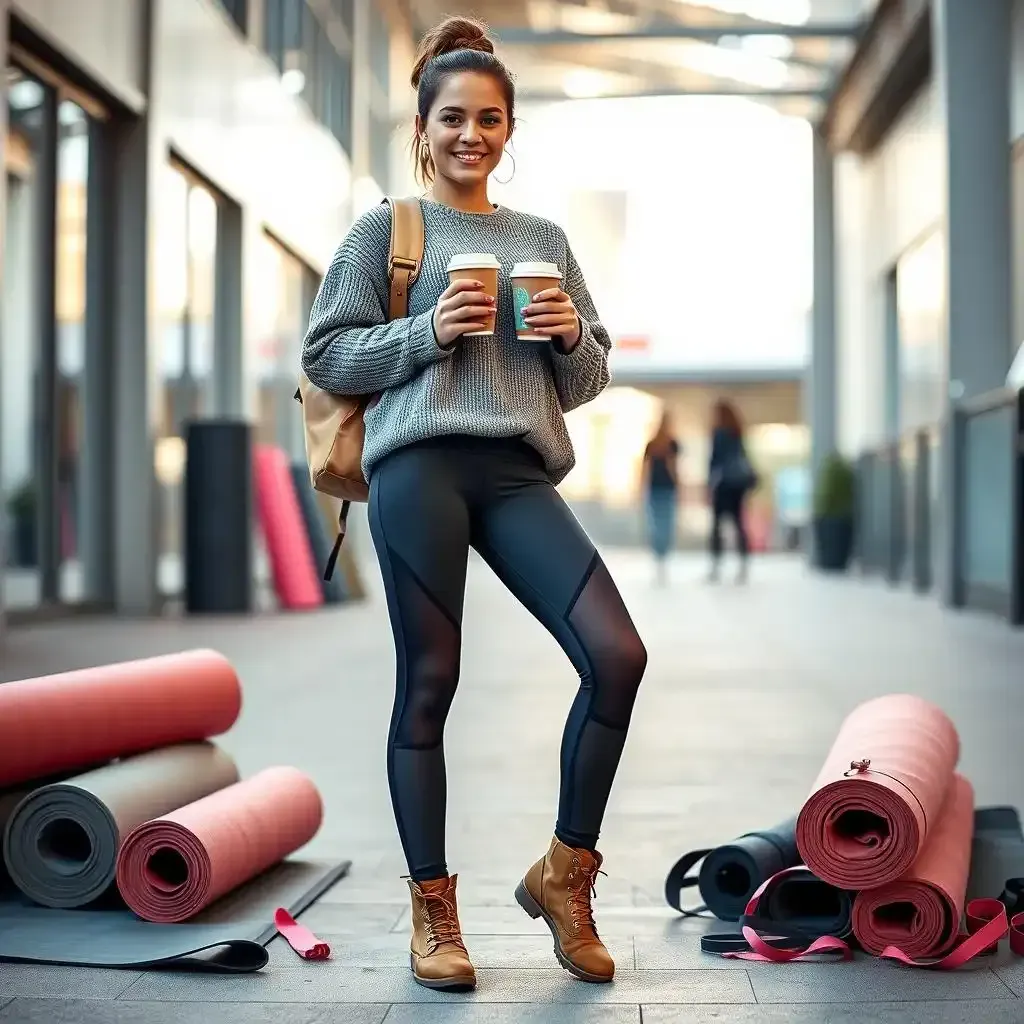 Styling Yoga Pants With Mesh From Gym To Street