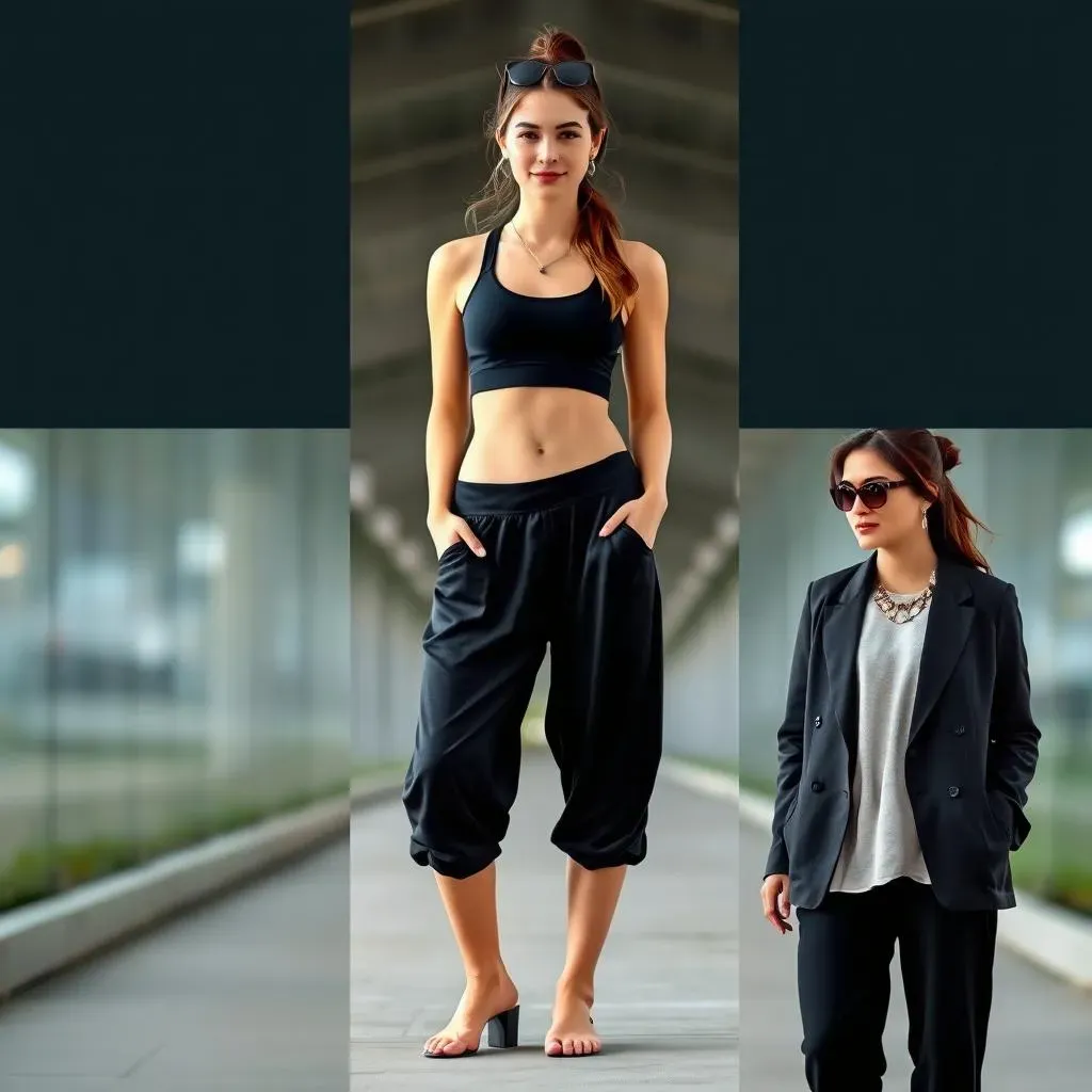 Styling Your Black Fold Over Yoga Pants: From Studio to Street