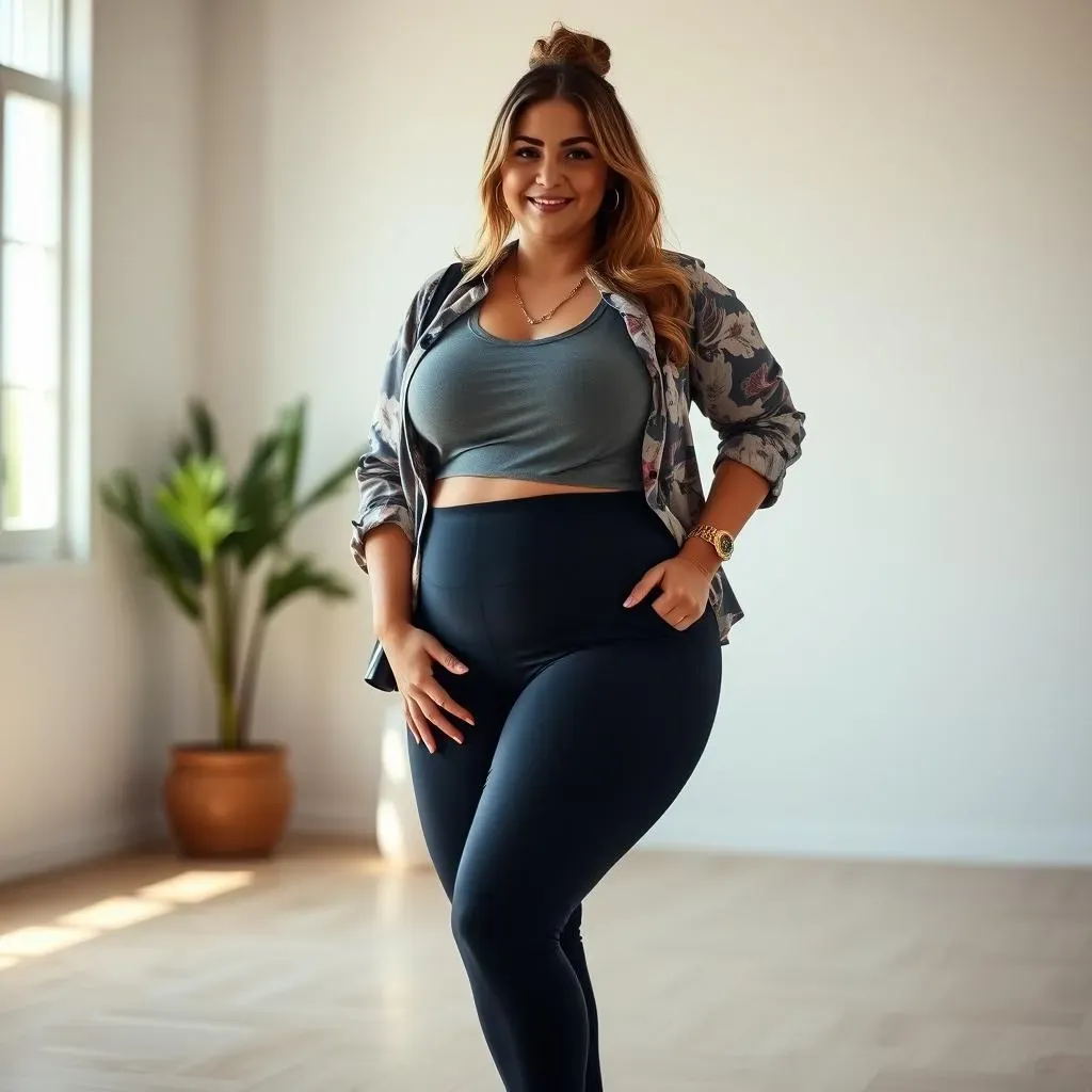Styling Your Plus Size Yoga Pants with Tummy Control: From Studio to Street