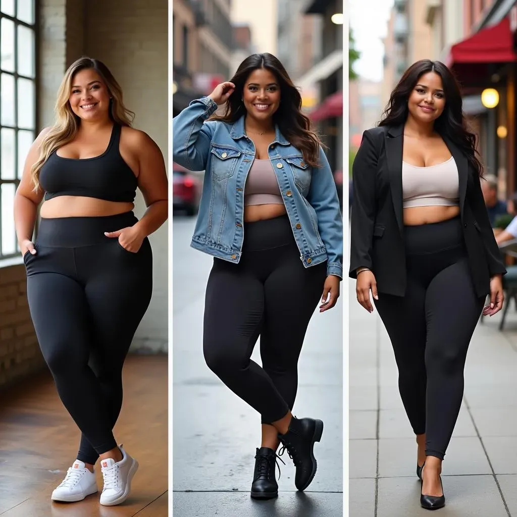 Styling Your Spalding Plus Size Yoga Pants: From Studio to Street
