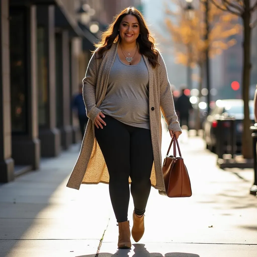 Styling Your Tall Plus Size Yoga Pants: From Studio to Street