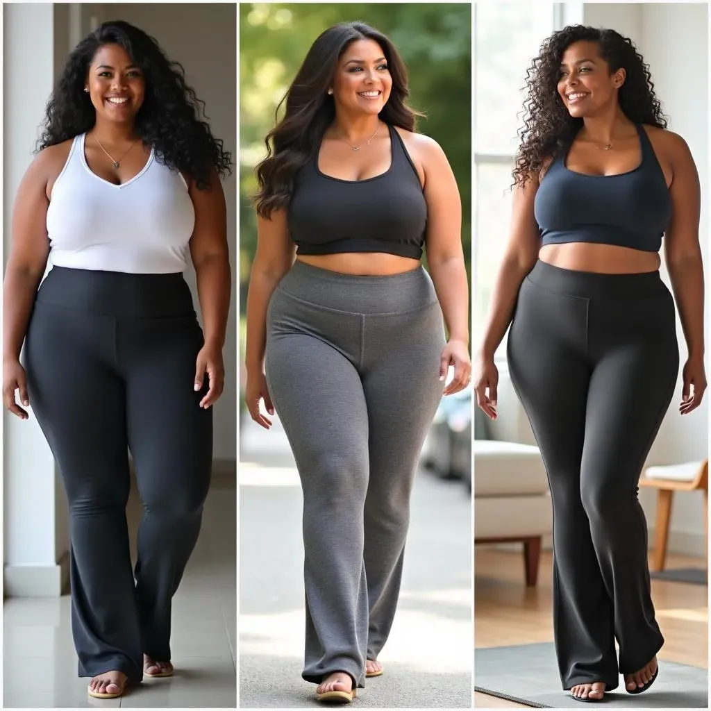 Top Brands and Retailers for Women's Plus Size Yoga Pants Bootcut