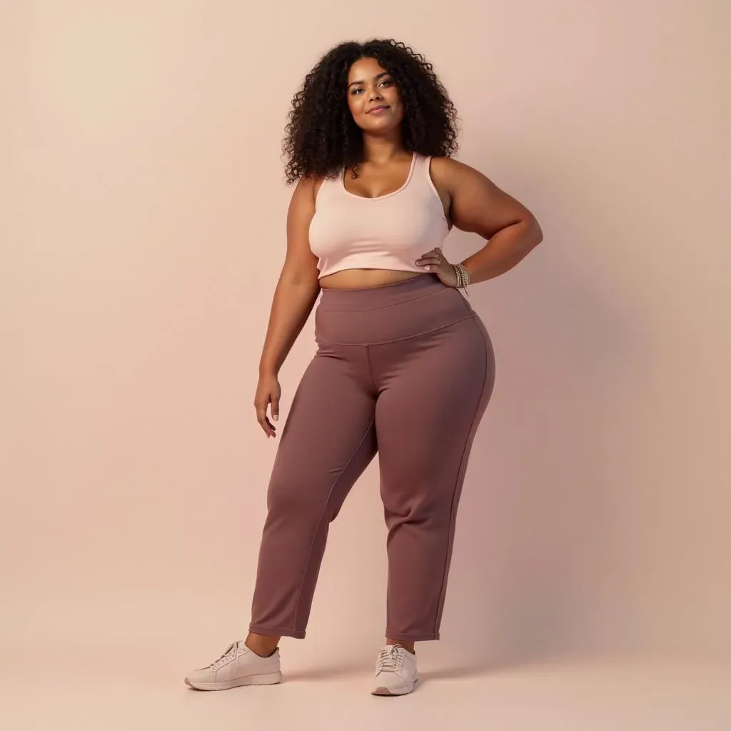 Where to Buy the Best Straight Leg Plus Size Yoga Pants