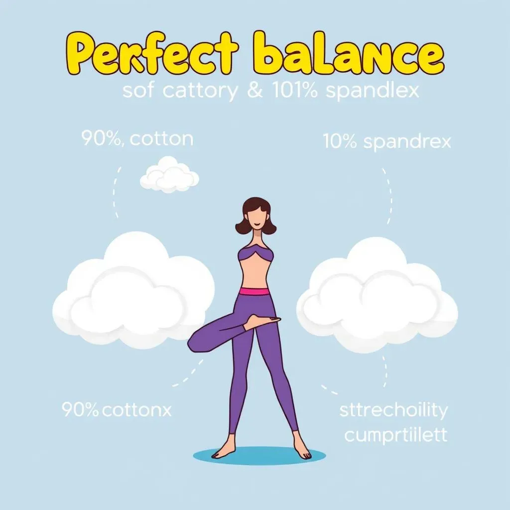Why 90 Cotton 10 Spandex is the Sweet Spot for Yoga Pants
