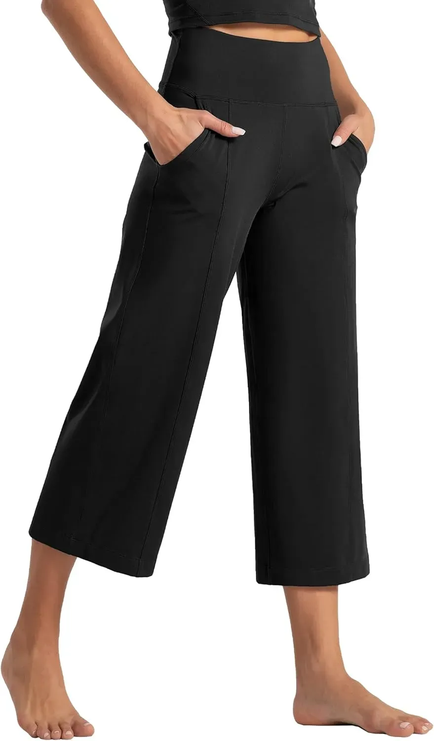 Unlock Comfort: Your Guide to wide leg yoga capri pants