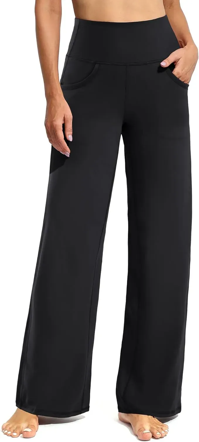 Discover the best wide leg yoga pants petite fit